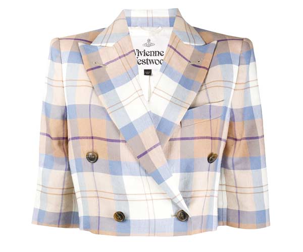 Plaid Check Blazer – Vivienne Westwood